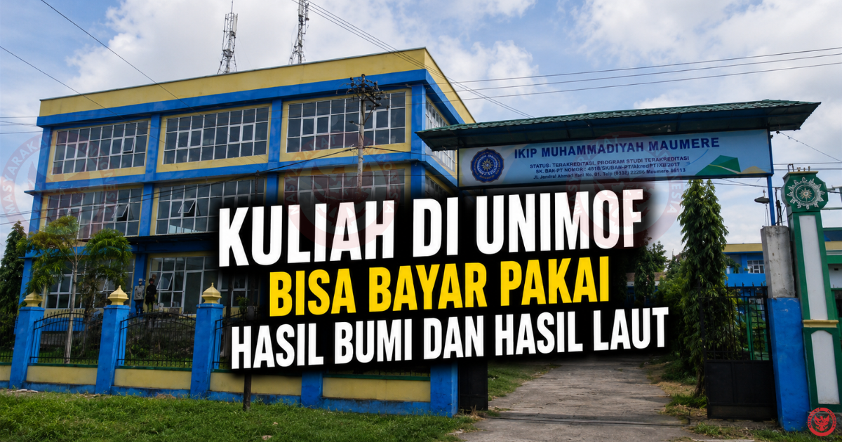UNIMOF Izinkan Mahasiswa Bayar Kuliah dengan Hasil Bumi dan Hasil Laut